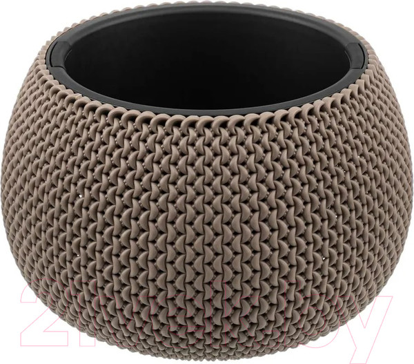 Изображение товара Кашпо El Casa Сфера / 640448 (серо-коричневый)