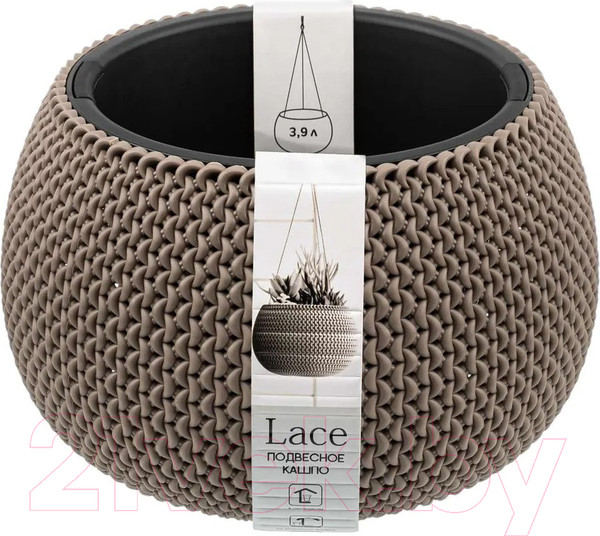 Изображение товара Кашпо El Casa Сфера / 640448 (серо-коричневый)