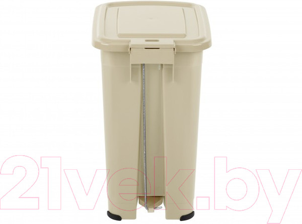 Изображение товара Контейнер для мусора El Casa Слим / 640489 (бежевый)