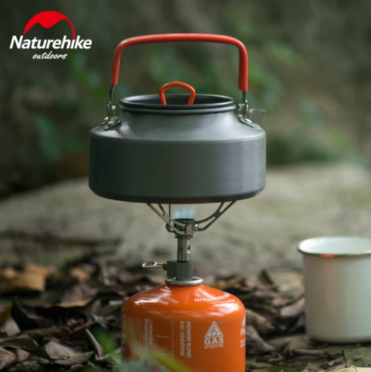 Изображение товара Чайник походный Naturehike NH17C020-H / 6927595723302 (1.1л, серый)