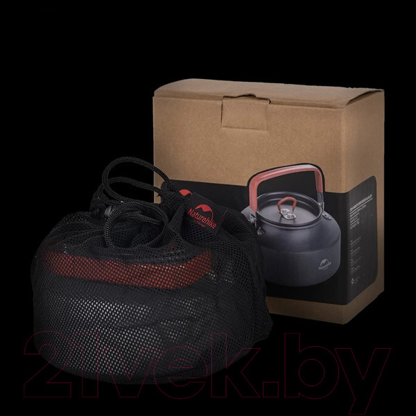 Изображение товара Чайник походный Naturehike NH17C020-H / 6927595708729 (1.45л, серый)
