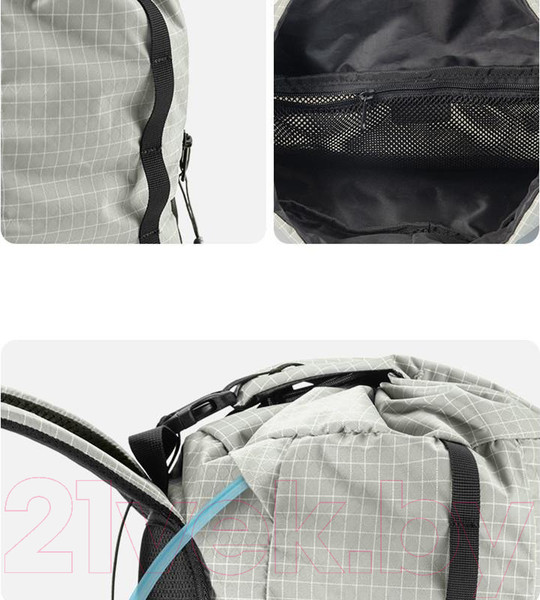 Изображение товара Рюкзак туристический Naturehike ZT14 XPAC Ultra-Light / 6927595772775 (серый/белый)