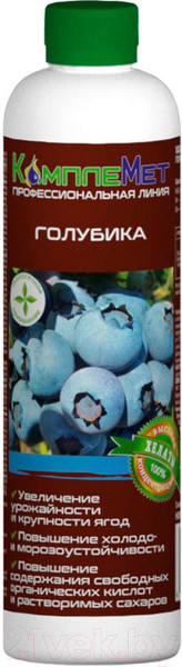 Изображение товара Удобрение КомплеМет Комплексное Голубика (400мл)