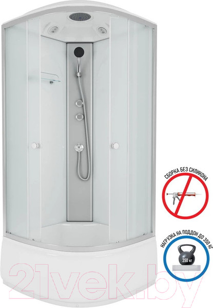 Изображение товара Душевая кабина Niagara Eco E90/40/MT 90x90x215