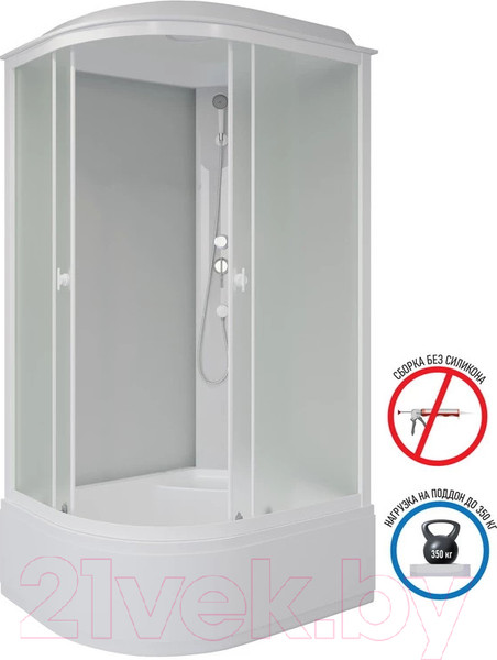 Изображение товара Душевая кабина Niagara Promo P100/70/40R/MT 100x70x215