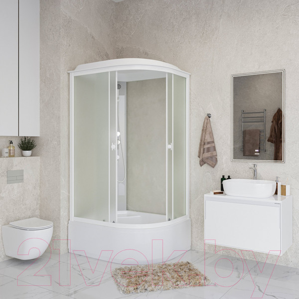 Изображение товара Душевая кабина Niagara Promo P90/80/40L/MT 90x80x215