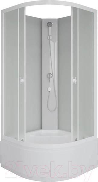 Изображение товара Душевая кабина Niagara Promo P90/40/MT/BK 90x90x195