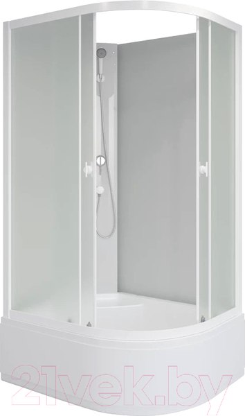Изображение товара Душевая кабина Niagara Promo P90/70/40L/MT/BK 90x70x195