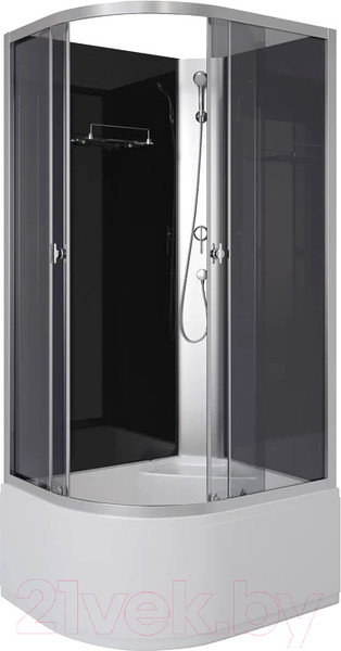 Изображение товара Душевая кабина Niagara Eco E90/80/40R/TN/BK 90x80x195