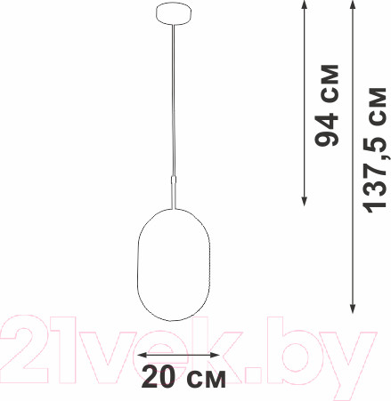 Изображение товара Потолочный светильник Vitaluce V2817-1/1S