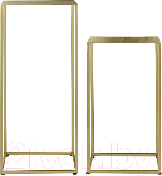 Изображение товара Комплект журнальных столиков Bergenson Bjorn Mayen Gold / BB0000396 (золото)