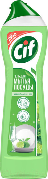 Изображение товара Средство для мытья посуды Cif Для ручного мытья (500мл)