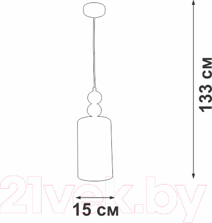 Изображение товара Потолочный светильник Vitaluce V2892-1/1S