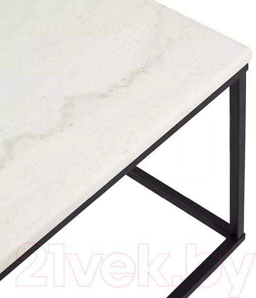 Изображение товара Журнальный столик Bergenson Bjorn Mayen / BB0000242 (белый/черный)