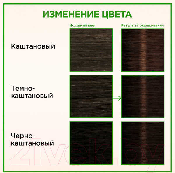 Изображение товара Крем-краска для волос Палетт Naturia тон 3-65 (50мл)