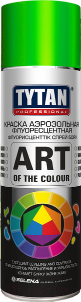 Изображение товара Краска Tytan Professional Флуоресцентная 20403 (400мл, зеленый)