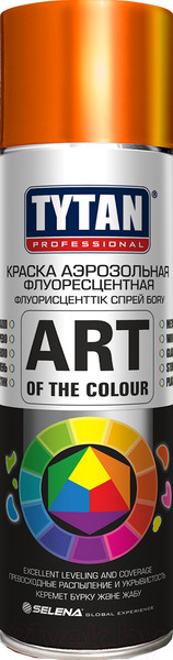 Изображение товара Краска Tytan Professional Флуоресцентная 20564 (400мл, оранжевый)