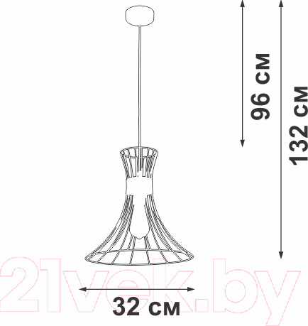 Изображение товара Потолочный светильник Vitaluce V3027-1/1S