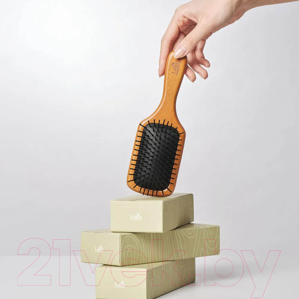 Изображение товара Расческа La'dor Middle Wooden Paddle Brush