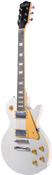 Изображение товара Электрогитара Fabio LP02 WH (белый)