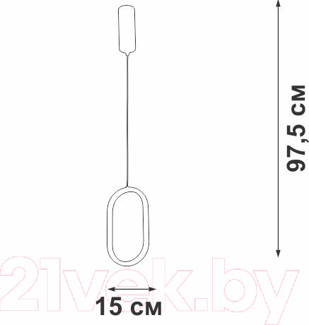 Изображение товара Потолочный светильник Vitaluce V3965-1/1S