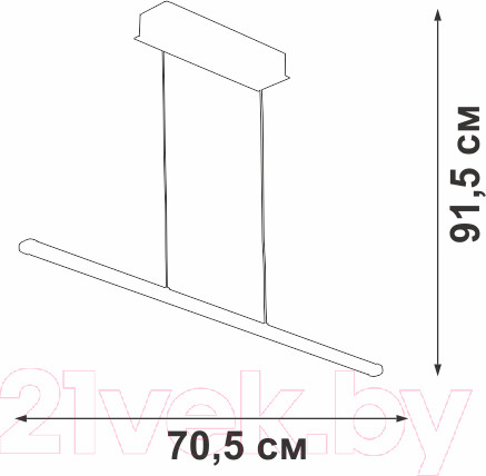 Изображение товара Потолочный светильник Vitaluce V4659-0/1S