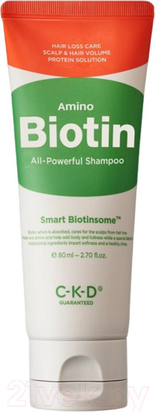 Шампунь для волос CKD Amino Biotin All-Powerful Shampoo (80мл)