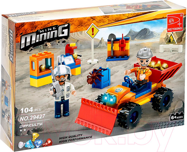Изображение товара Конструктор Keyixing Кладоискатели. Раскопки 29427 / 9847766