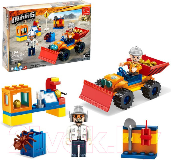 Изображение товара Конструктор Keyixing Кладоискатели. Раскопки 29427 / 9847766