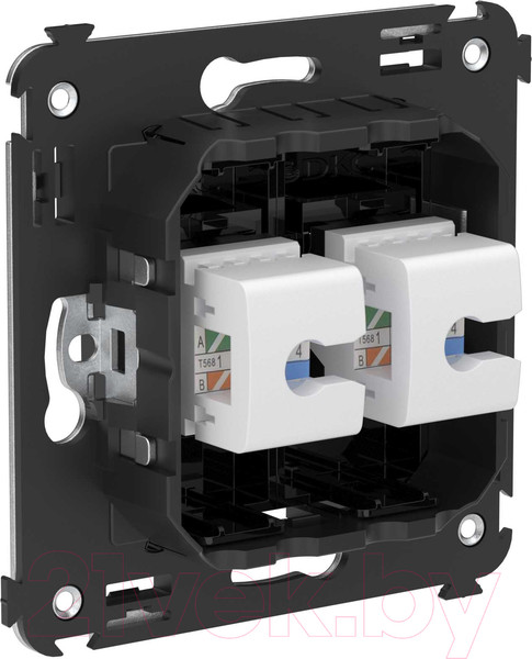 Изображение товара Розетка DKC Avanti RJ-45 / 4402664 (черный квадрат)