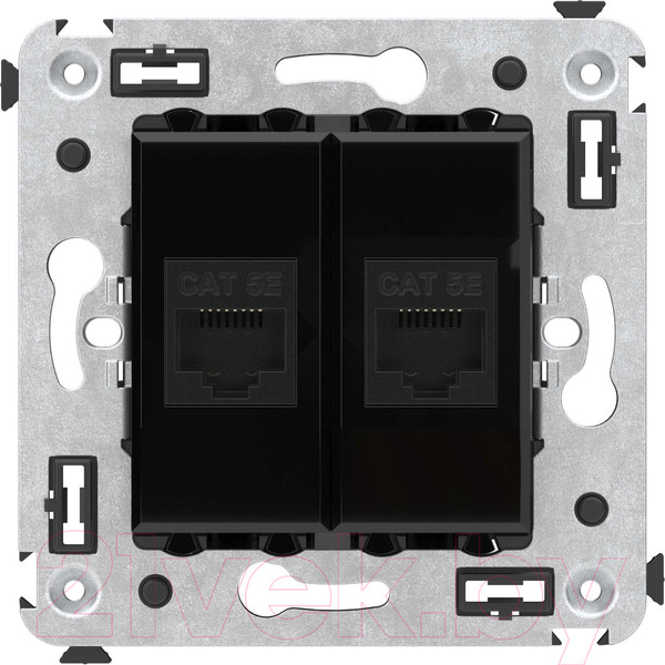 Изображение товара Розетка DKC Avanti RJ-45 / 4402664 (черный квадрат)