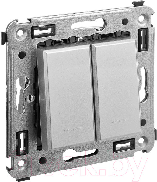 Изображение товара Выключатель DKC Avanti / 4404154 (закаленная сталь)