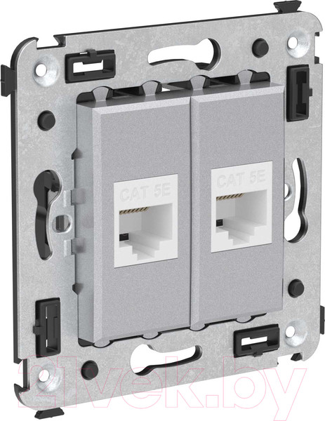 Изображение товара Розетка DKC RJ-45 Avanti 4404664 (закаленная сталь)