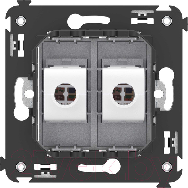 Изображение товара Розетка DKC RJ-45 Avanti 4404664 (закаленная сталь)