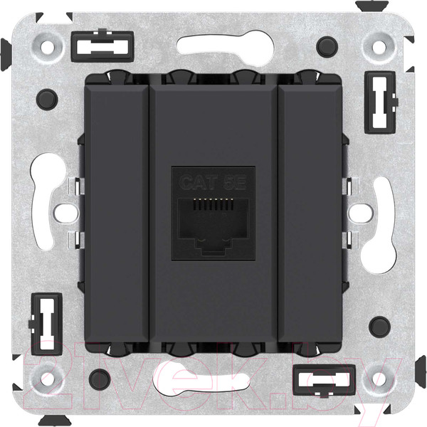 Изображение товара Розетка DKC Avanti RJ-45 / 4412663 (черный матовый)