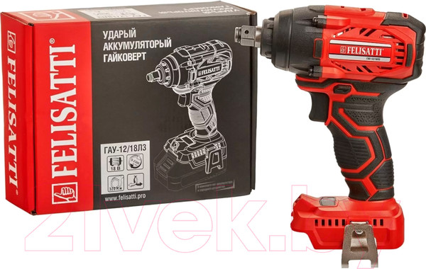 Изображение товара Аккумуляторный гайковерт Felisatti ГАУ-12/18Л3 / 593.5.0.00 (без АКБ и ЗУ)