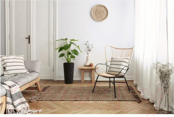 Изображение товара Кашпо Lamela Lilia Jumper LA864-50 (графит металлик)