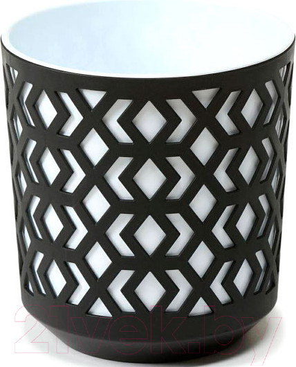 Изображение товара Кашпо Lamela Aztek LA792-25 (черный/белый)