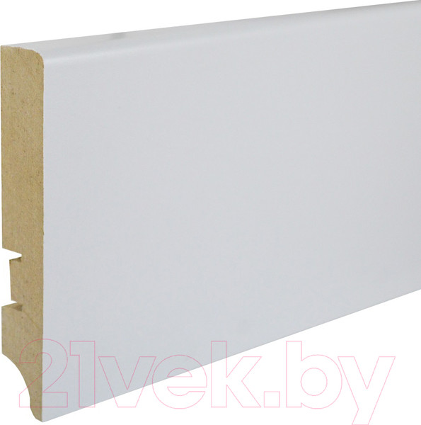 Изображение товара Плинтус Smartprofile МДФ Paint 80A (2.4м, белый)