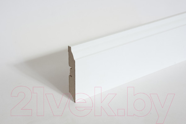 Изображение товара Плинтус Smartprofile МДФ Paint 100B (2.4м, белый)