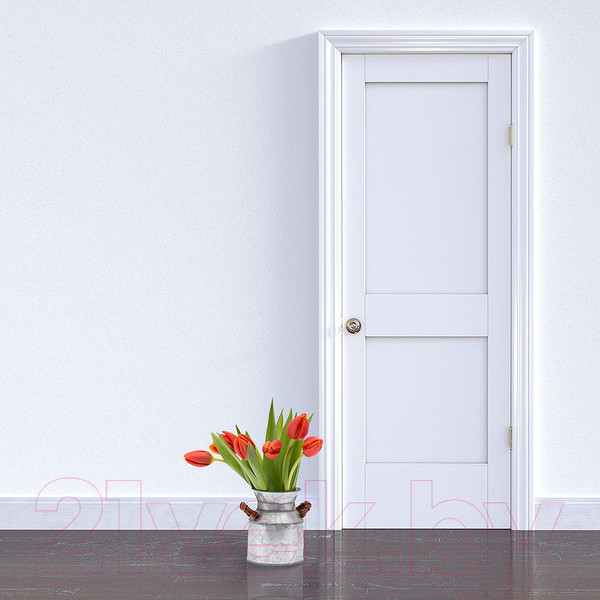 Изображение товара Плинтус Smartprofile МДФ Paint 100B (2.4м, белый)