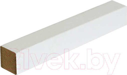 Изображение товара Соединитель для плинтуса Smartprofile МДФ 18x18x122мм (6шт, белый)