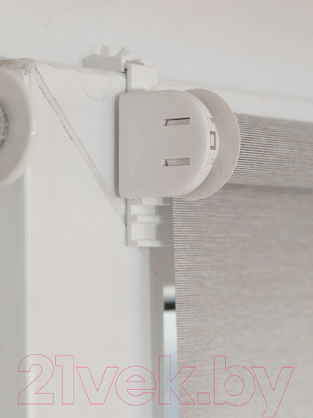 Изображение товара Рулонная штора АС МАРТ Меринос 59x200 (светло-серый)