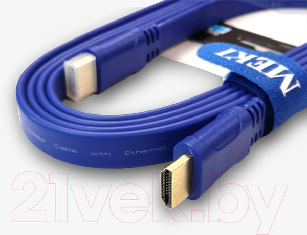 Изображение товара Кабель Meki Cables GH-T-2BE (2м, синий)