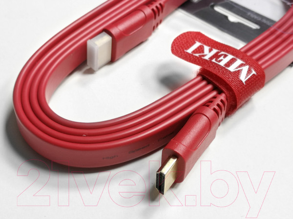 Изображение товара Кабель Meki Cables GH-T-2RD (2м, красный)