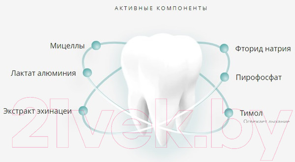 Изображение товара Ополаскиватель для полости рта Lacalut Аnti-Cavity (500мл)
