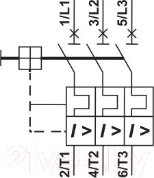 Изображение товара Автоматический выключатель пуска двигателя КС ПРК-80 16-25А / 92223