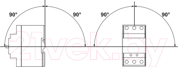 Изображение товара Автоматический выключатель пуска двигателя КС ПРК-80 16-25А / 92223