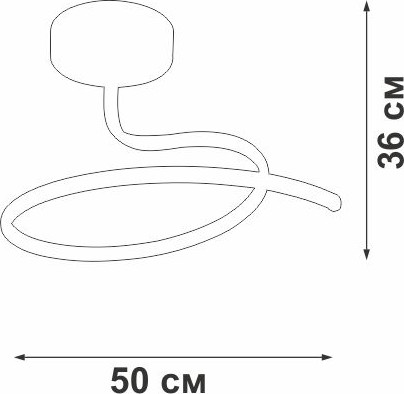 Изображение товара Потолочный светильник Vitaluce V4653-0/1PL