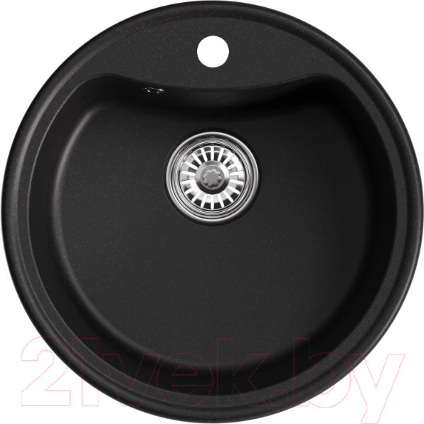 Изображение товара Мойка кухонная Mixline ML-GM09 551805 (ультрачерный)